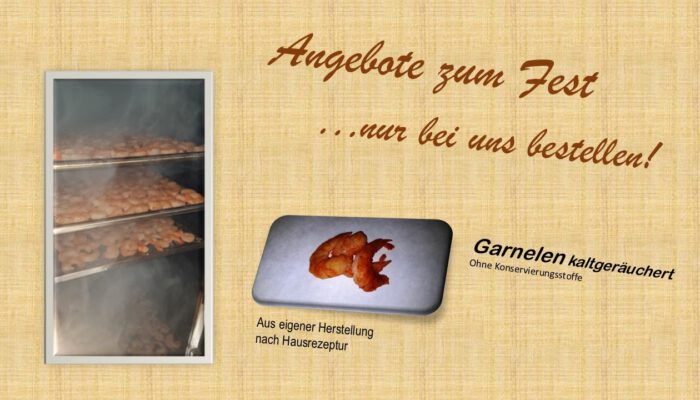 geräucherte Garnelen nach Hausrezept