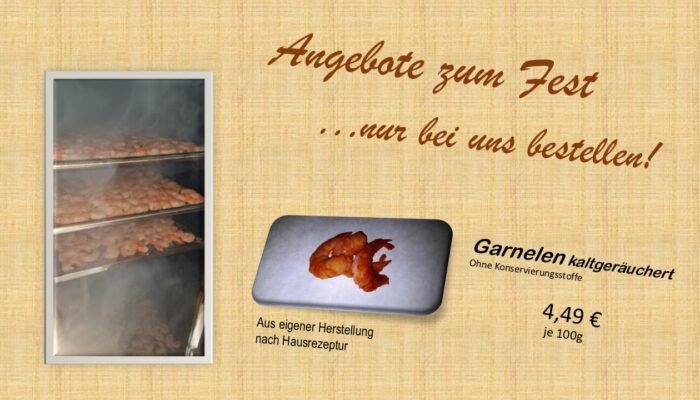 Angebote Garnelen '24