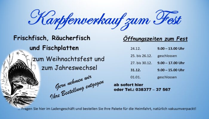 Karpfen Kasse 211124